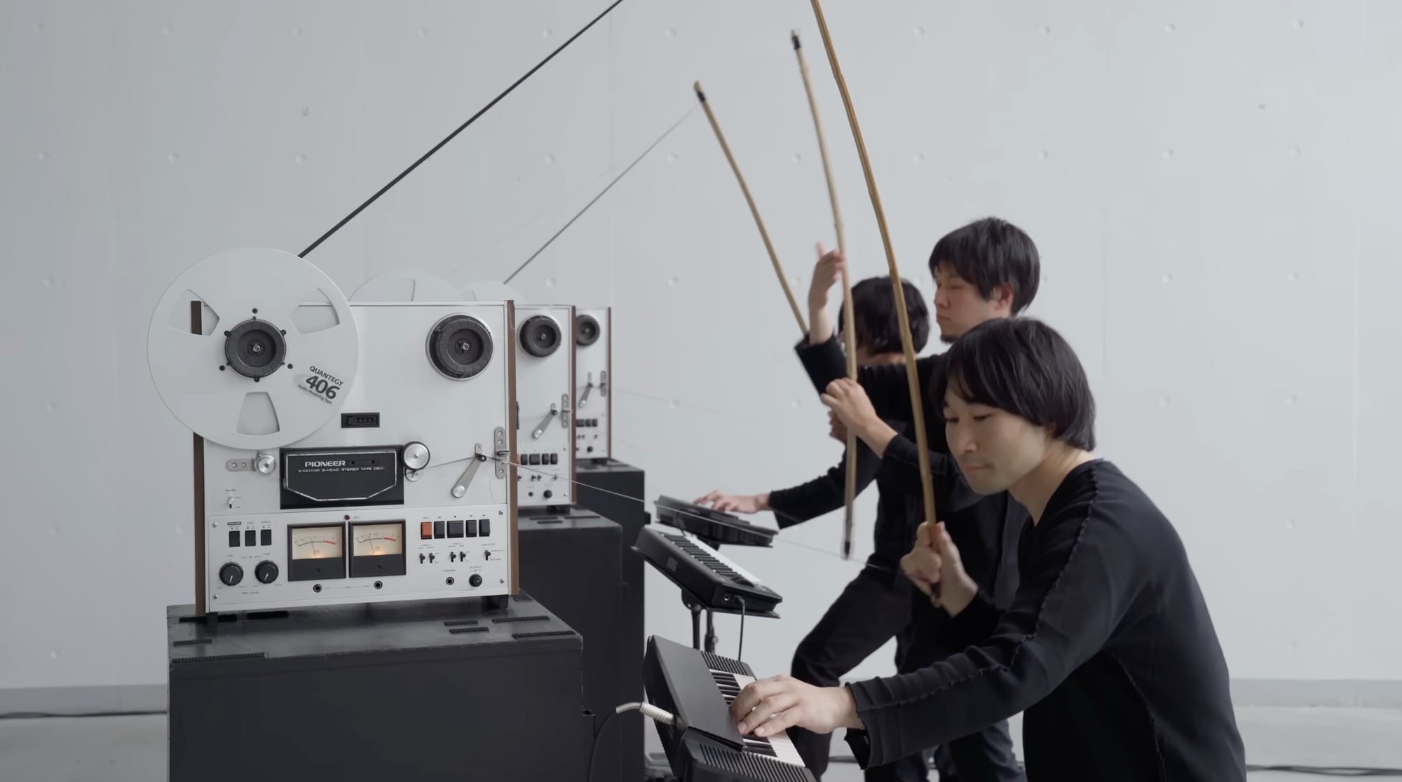 a group of musicians playing